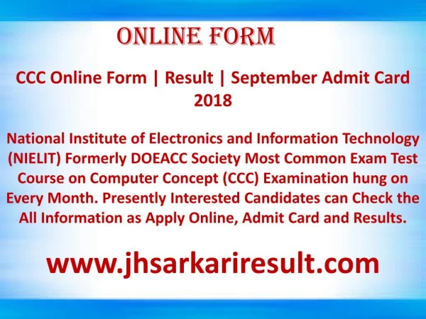 online form