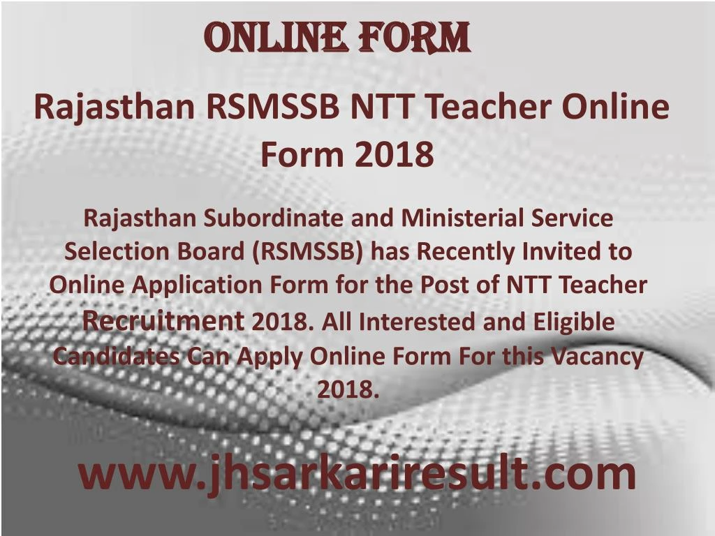 online form