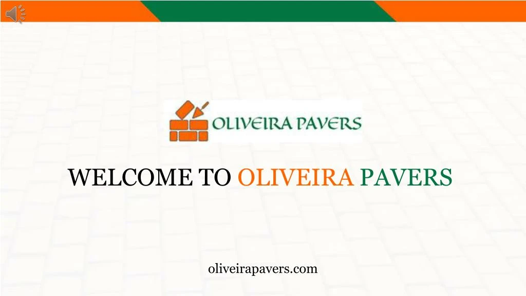 welcome to oliveira pavers