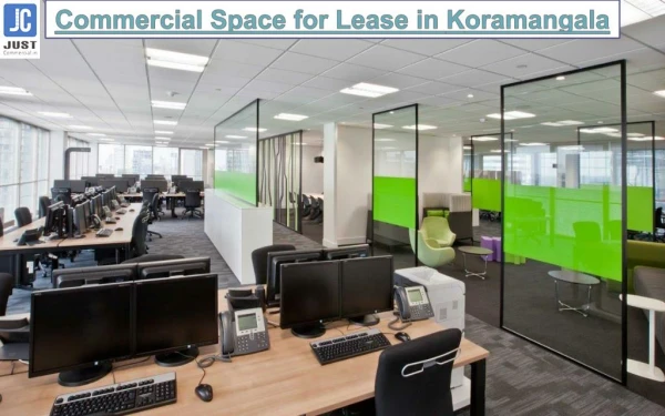 Commercial and office space for rent and lease in Koramangala