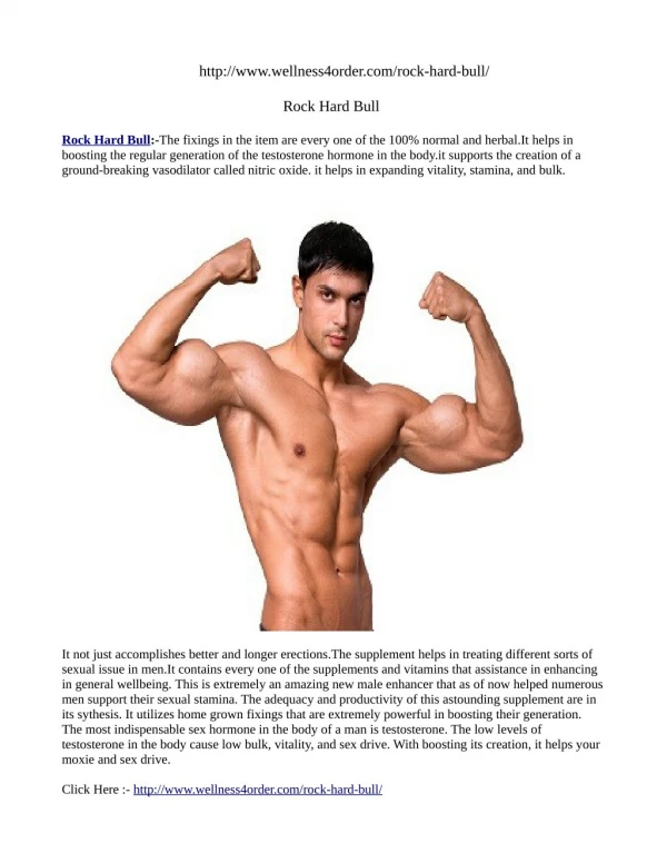 http www wellness4order com rock hard bull rock