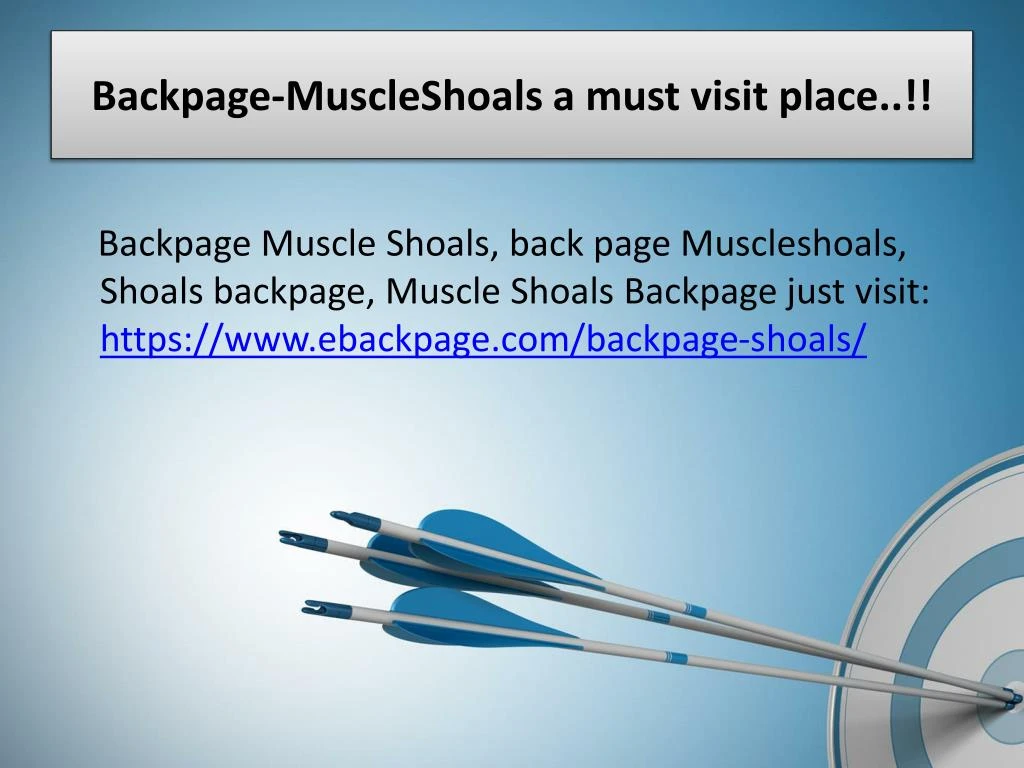 backpage muscleshoals a must visit place