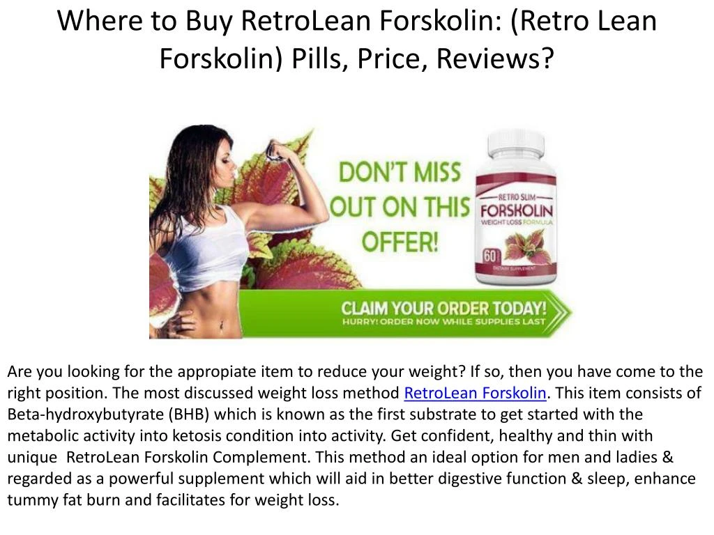 where to buy retrolean forskolin retro lean forskolin pills price reviews