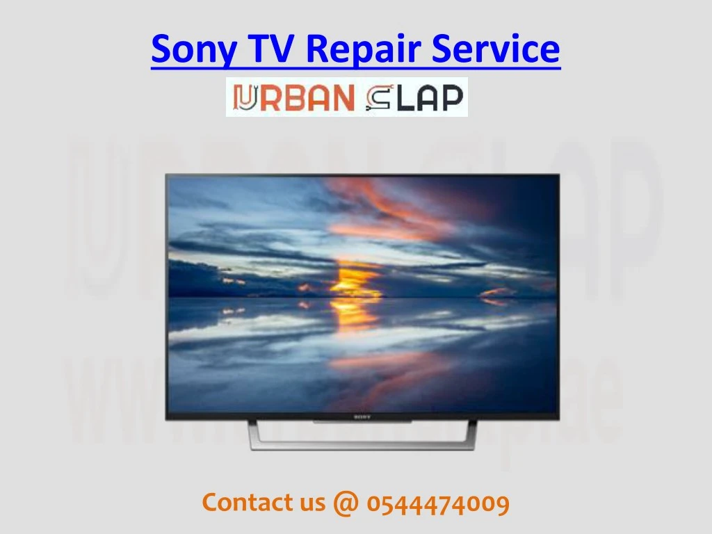 sony tv repair service