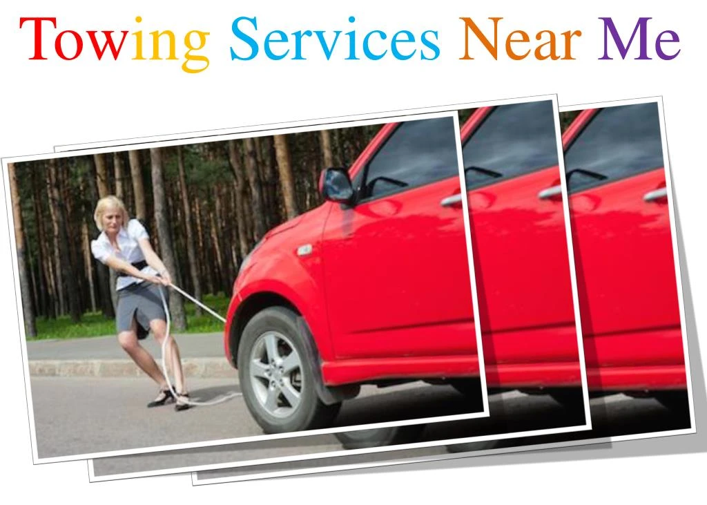 tow ing services near me
