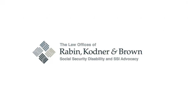 We Help You Get Social Security Benefits in Waukegan - The Law Offices of Rabin, Kodner & Brown, Ltd.