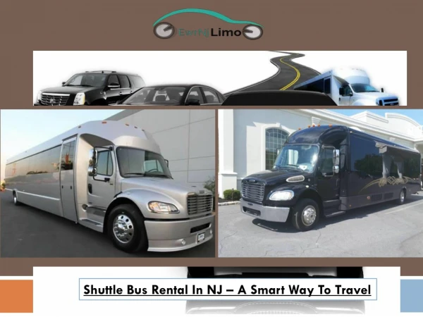 Shuttle Bus Rental In NJ - A Smart Way To Travel