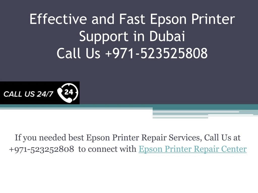effective and fast epson printer support in dubai call us 971 523525808