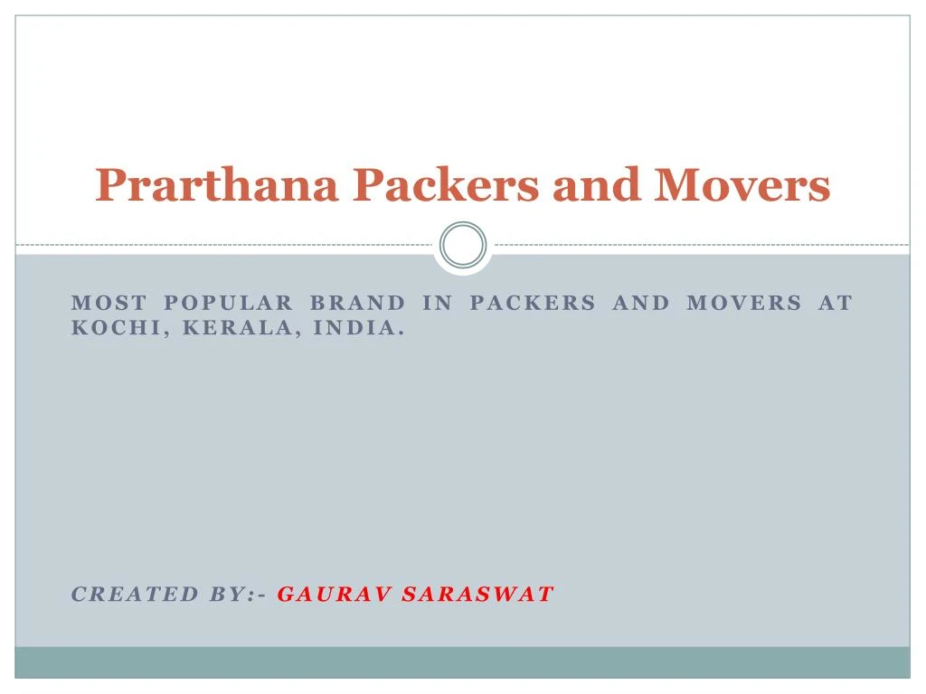 prarthana packers and movers