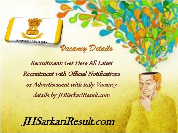 vacancy details