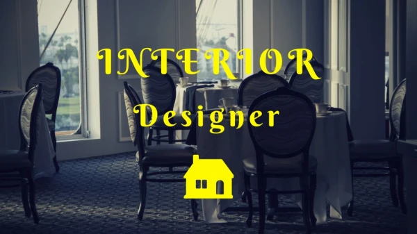Home Interior Designer PPT