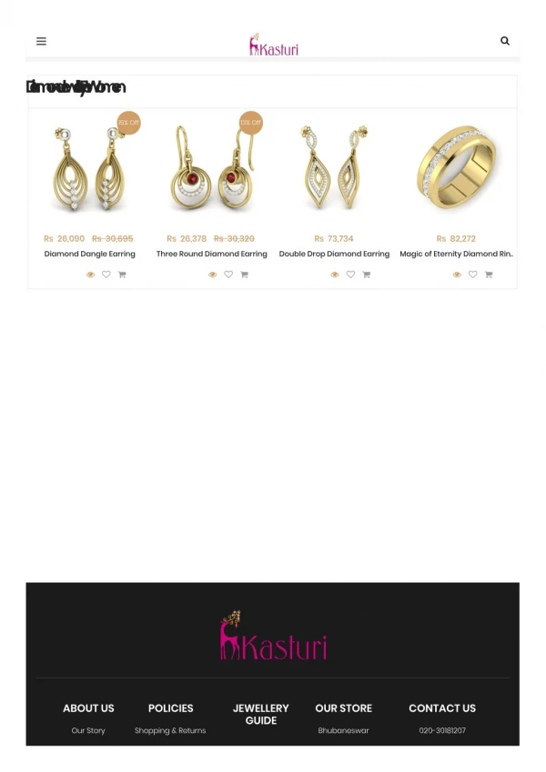rose gold jewellery online
