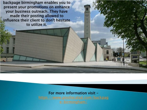 Backpage Birmingham- free classified site like backpage!