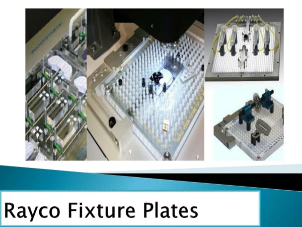 Get the strong and economical Fixture Plates