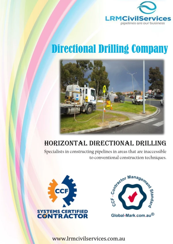 7 Advantages of Choosing Horizontal Directional Drilling - LRM Civil Services