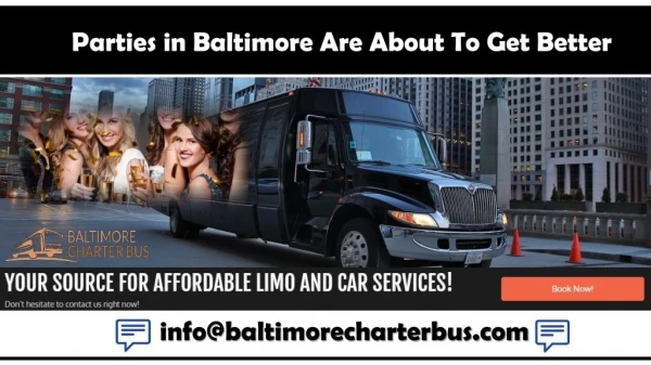 Baltimore Party Bus Rental