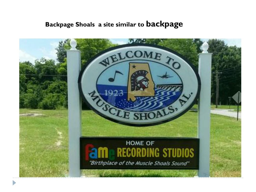 backpage shoals a site similar to backpage