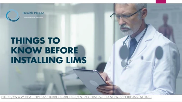 Implementing a Laboratory Information Management System (LIMS) | Experts Suggestions