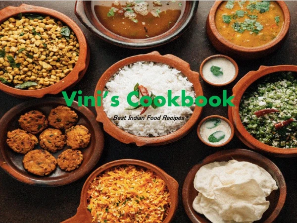 Best Indian Food Recipes | Viniscookbook