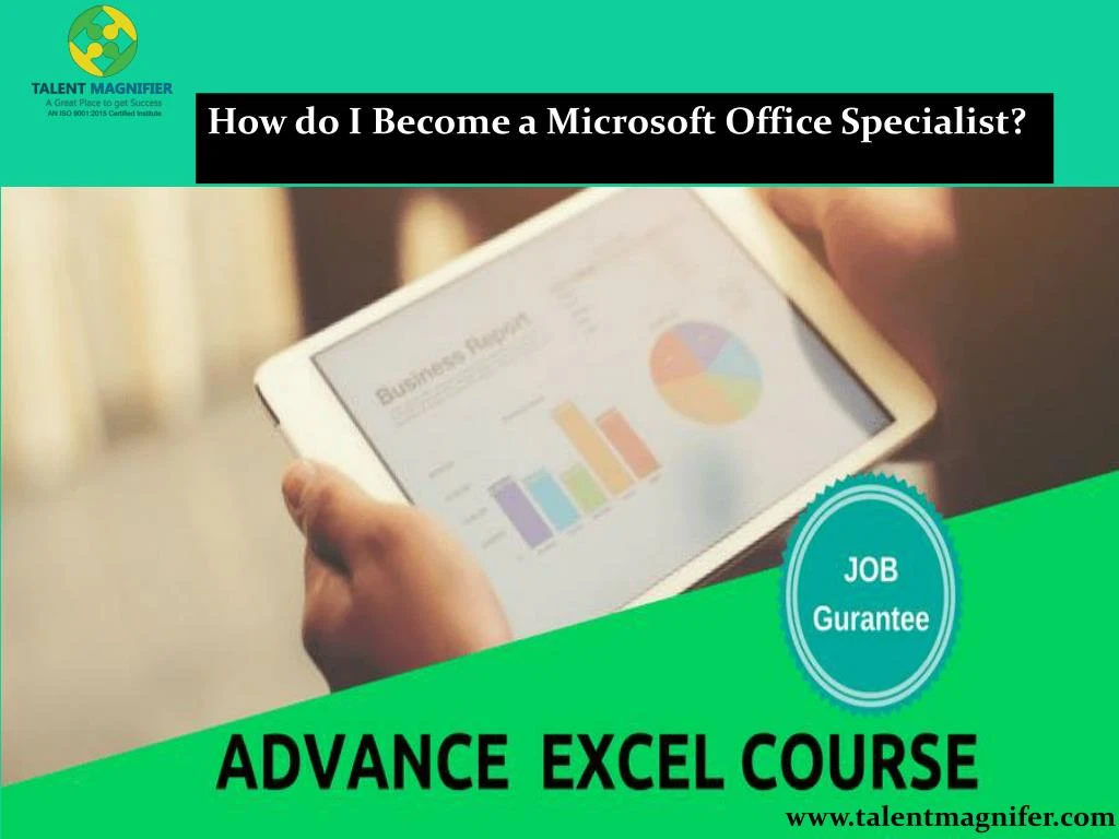 how do i become a microsoft office specialist