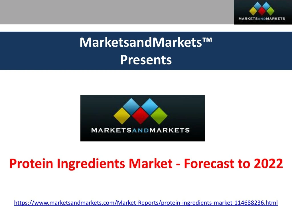 marketsandmarkets presents