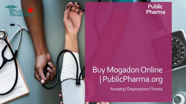 You can buy mogadon online from the best website | PublicPharma.org