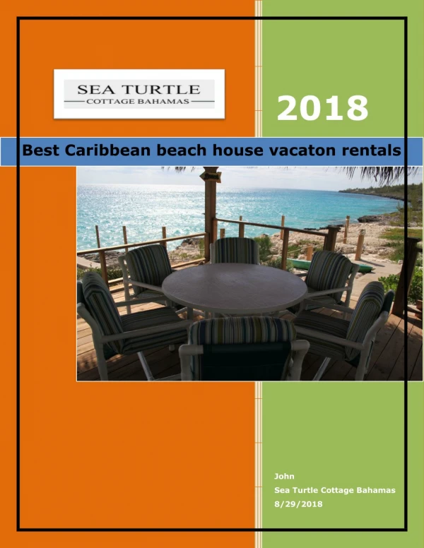 Best Caribbean beach house vacaton rentals