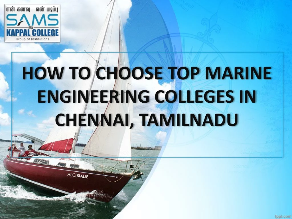 how to choose top marine engineering colleges