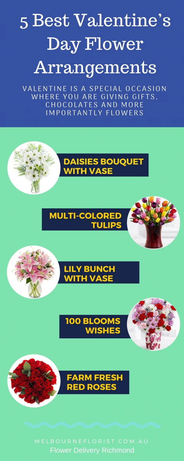 5 Best Valentine’s Day Flower Arrangements
