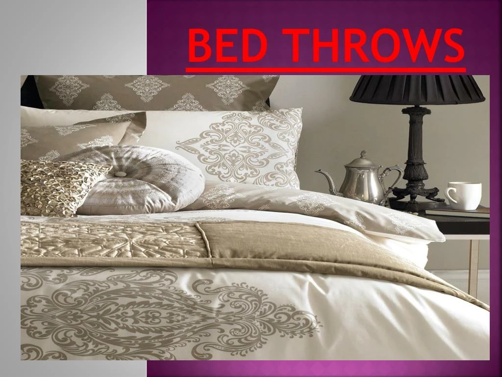 bed throws