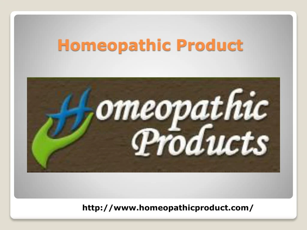 homeopathic product
