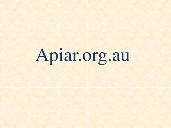 Upcoming Conferences- Apiar.Org.au