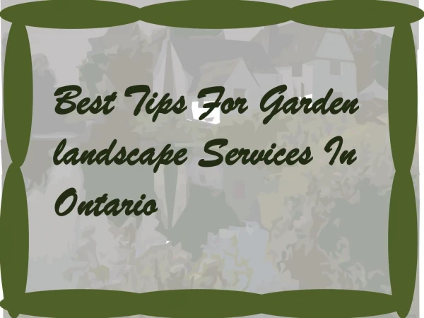 Hire Garden Landscape Services At Lowest Price
