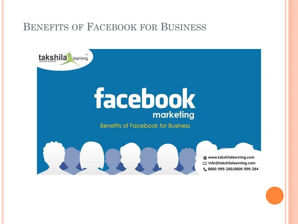 benefits of facebook for business
