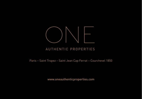 LUXURY VACATION RENTALS BY ONE AUTHENTIC PROPERTIES