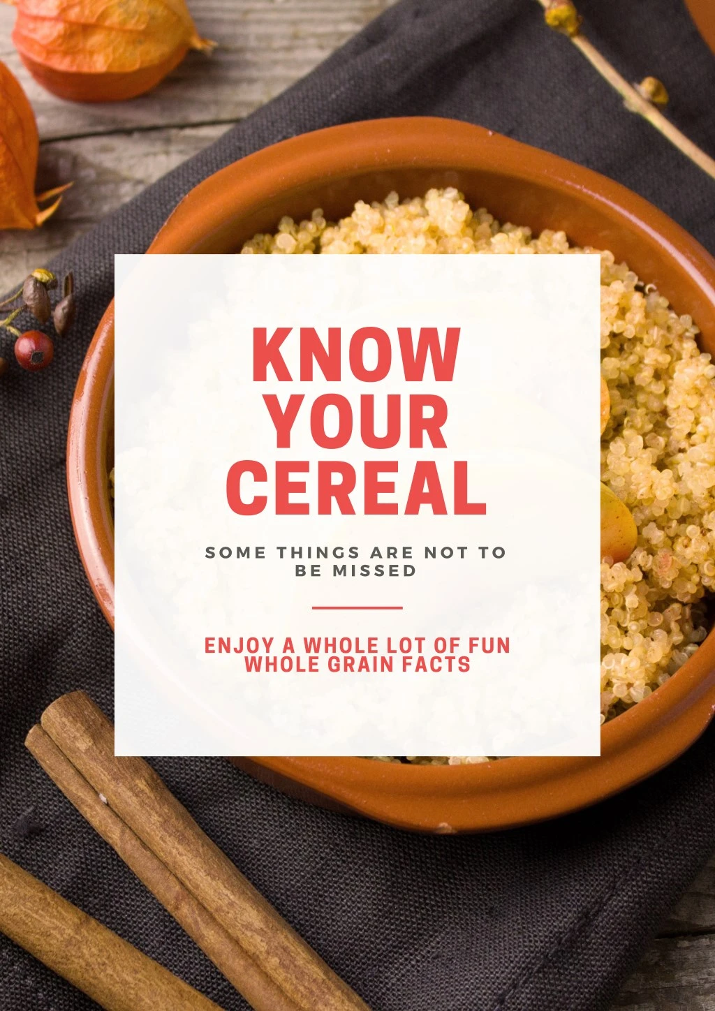 know your cereal