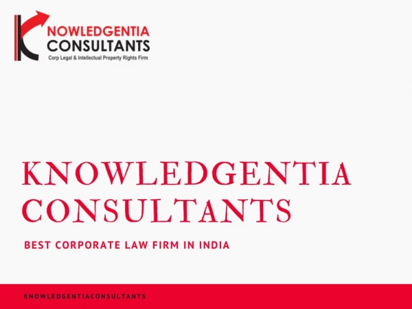 Best Corporate Law firm in india