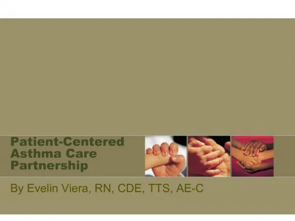 Patient-Centered Asthma Care Partnership