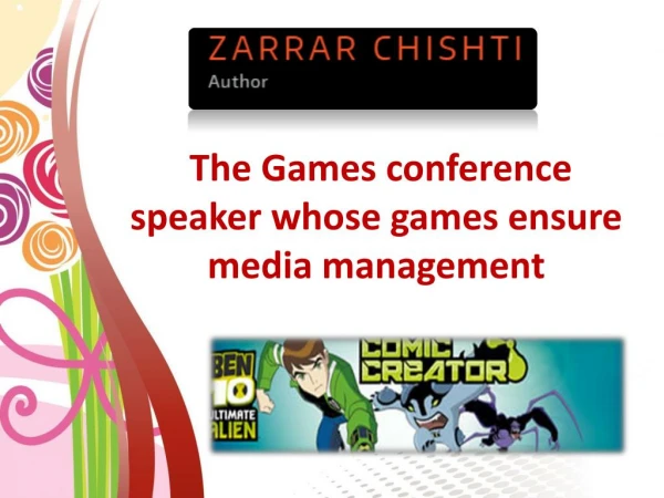 The Games conference speaker whose games ensure media management