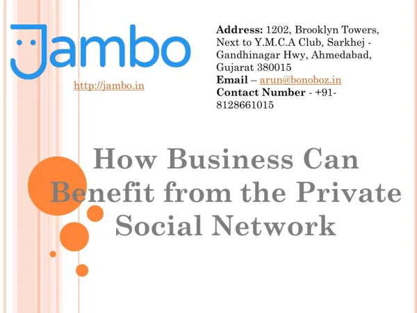 How Business Can Benefit from the Private Social Network