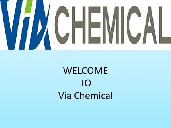 CPVC Resin Manufacturer | Chlorinated Polyvinyl Chloride | VIA Chemical