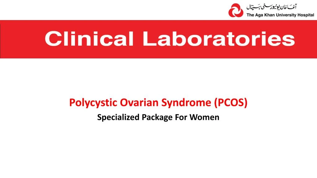 polycystic ovarian syndrome pcos specialized package for women