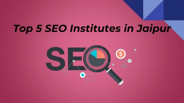 Top 5 SEO institute in Jaipur