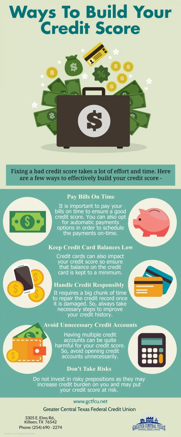 Ways To Build Your Credit Score