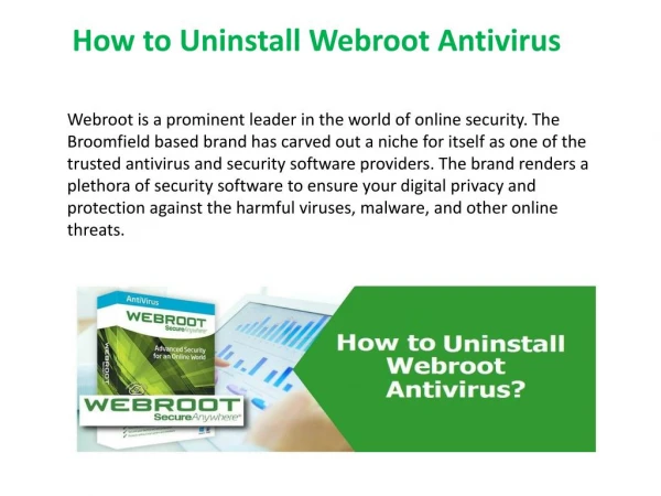 How to uninstall webroot antivirus via control panel