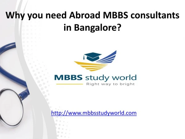 MBBS admission georgia consultants in Bangalore