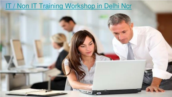 Corporate Training Companies in Delhi/NCR