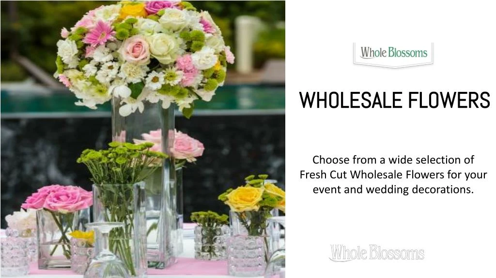 wholesale flowers