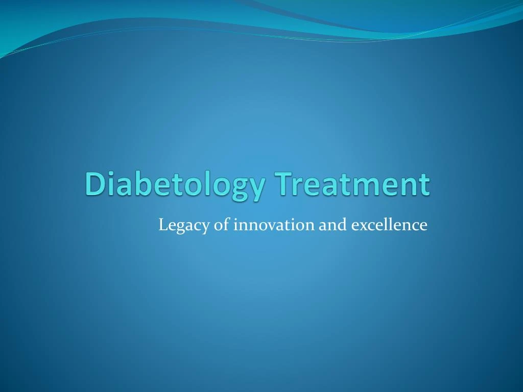 diabetology treatment