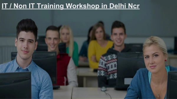 IT Corporate Training in Delhi/NCR